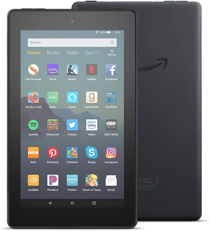 Certified Refurbished Fire 7 Tablet, 7" display, 32 GB (2019 release) - Black