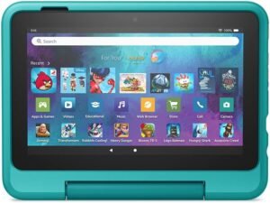 Amazon Kid-Friendly Case for Fire 7 tablet – Hello Teal