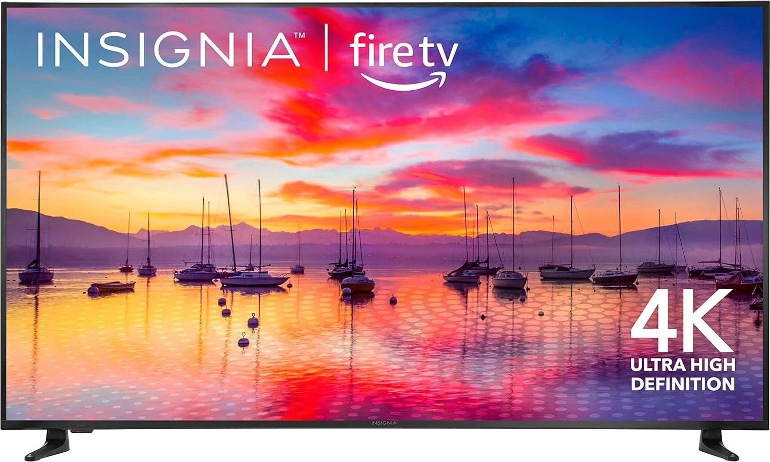 INSIGNIA 70-inch Class F30 Series LED 4K UHD Smart Fire TV with Alexa Voice Remote (NS-70F301NA23, 2022 Model)