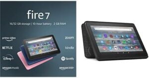 All-new Fire 7 Tablet + Amazon Standing Cover: Comprehensive Review