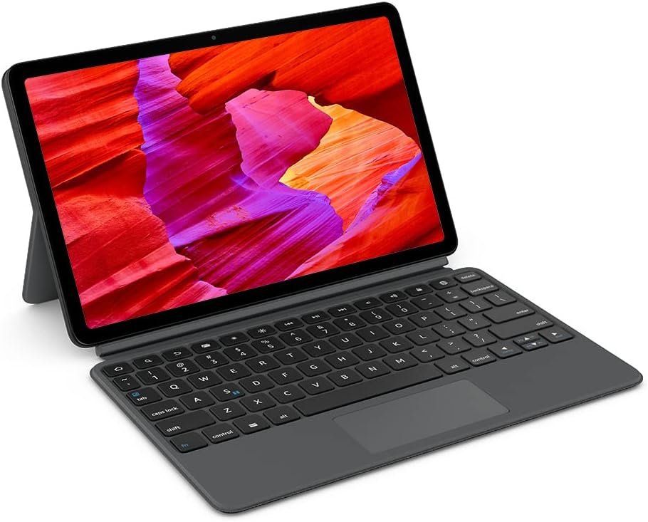 Amazon Fire Max 11 tablet and Keyboard Case bundle, power, fun, and productivity, octa-core processor, 4 GB RAM, 14-hour battery life, 64 GB, Gray