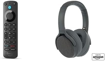 Alexa Voice Remote Pro with Made for Amazon Active Noise Cancelling Bluetooth Headset | Good Grey