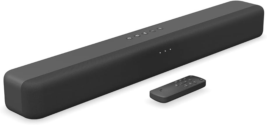Amazon Fire TV Soundbar, 2.0 speaker with DTS Virtual:X and Dolby Audio, Bluetooth connectivity