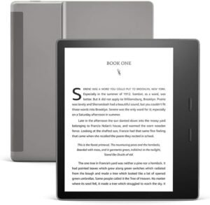 Vodafone Kindle Oasis – Premium E-Reader with Adjustable Warm Light