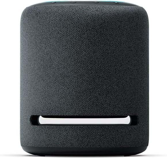 Amazon Echo Studio | Our best-sounding smart speaker ever - With Dolby Atmos, spatial audio processing technology, and Alexa | Charcoal
