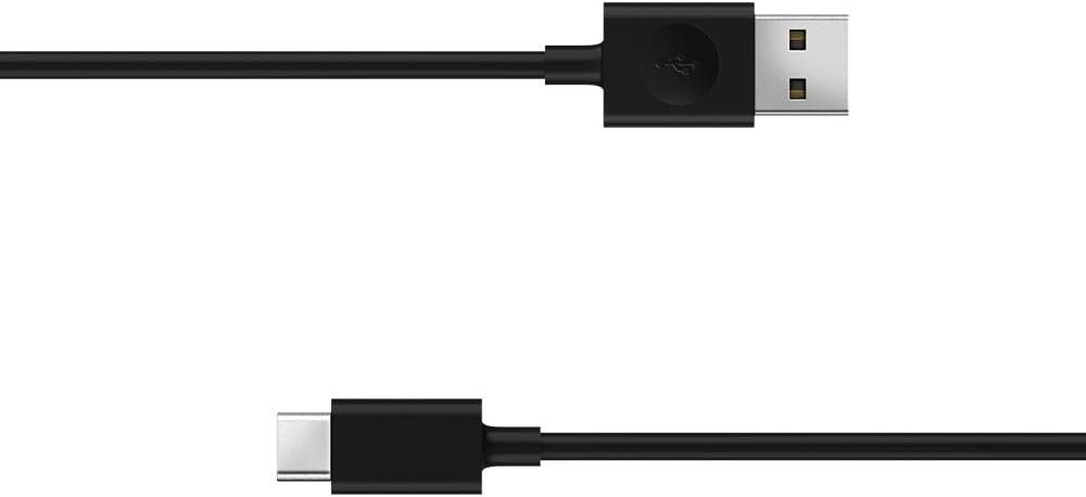 Amazon 3ft USB to USB-C Cable, Black (designed for use with Fire tablets and USB-C compatible devices)