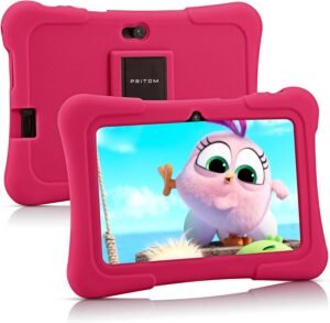 PRITOM 7-inch Kids Tablet | Educational Fun for Young Learners