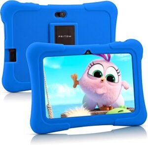 PRITOM 7 inch Kids Tablet – Safe, Educational & Fun!