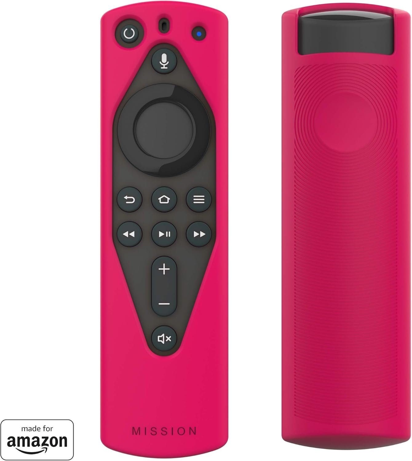 Mission Remote Case for The All-New Fire TV Voice Remote (2018 Version for Fire TV Stick 4K and Fire TV Cube) (Magic Magenta)