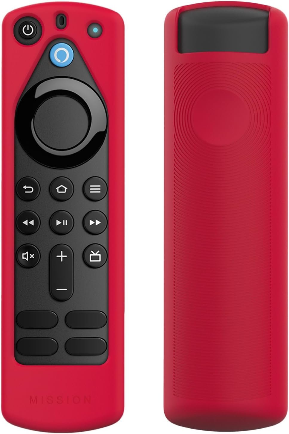 Made for Amazon Remote Cover Case, for Alexa Voice Remote (3rd Gen) - Red