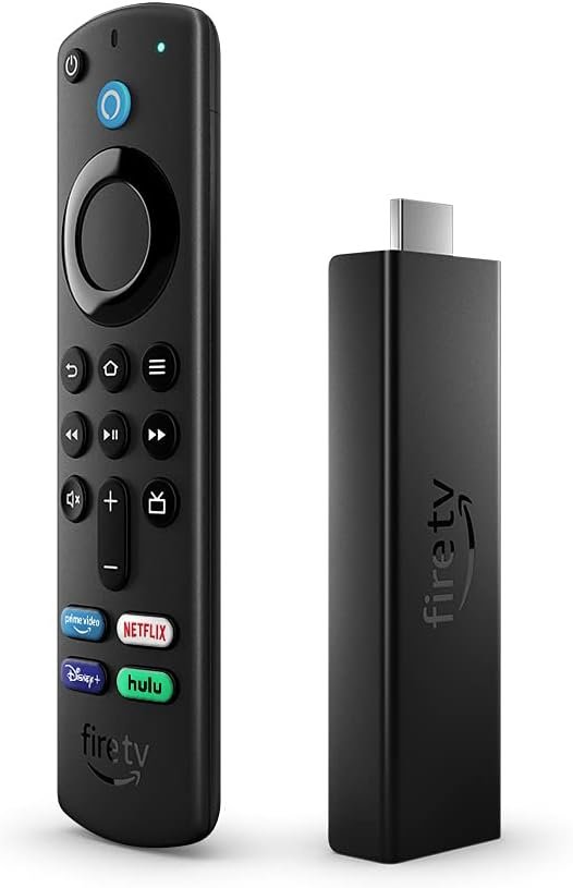 Certified Refurbished Fire TV Stick 4K Max streaming device, Wi-Fi 6, Alexa Voice Remote (includes TV controls)