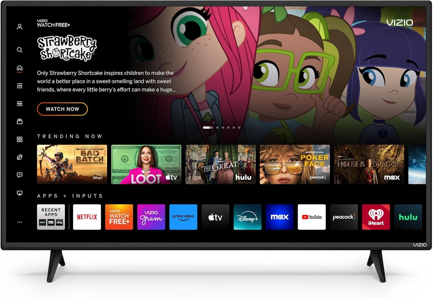 VIZIO 32-inch D-Series Full HD 1080p Smart TV with Apple AirPlay and Chromecast Built-in, Alexa Compatibility, D32f-J04, 2022 Model