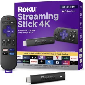 Roku Streaming Stick 4K | Ultimate Streaming Device for TV Entertainment