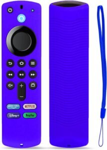 TOKERSE Firestick Remote Cover – Dark Blue Silicone Protection