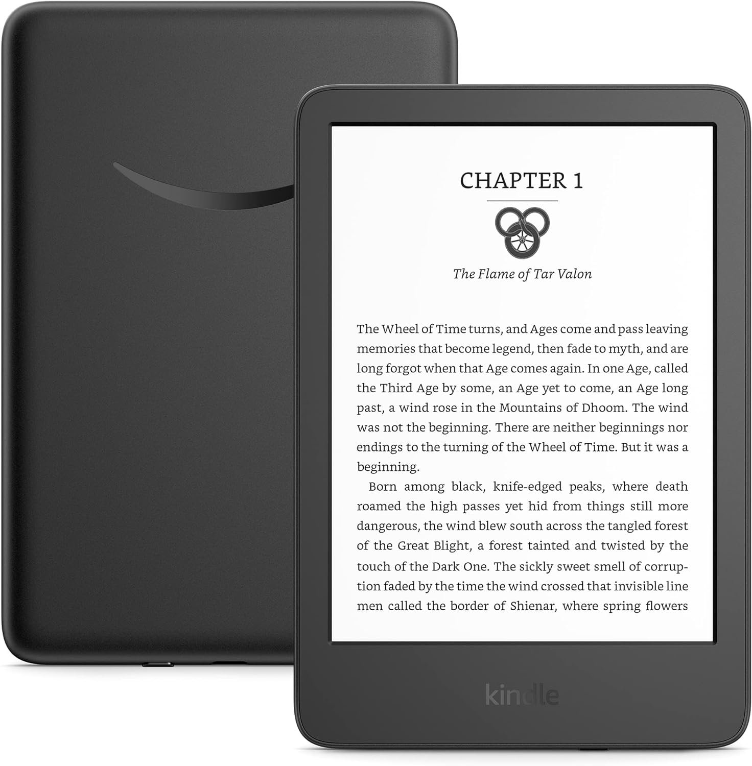 Certified Refurbished Kindle (2022 release) – The lightest and most compact Kindle, now with a 6” 300 ppi high-resolution display, and 2x the storage - Black