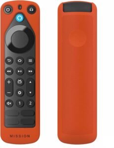 Vibrant Orange Silicone Case for Alexa Voice Remote Pro | Review