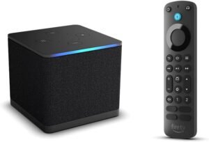 Fire TV Cube with Alexa Voice Remote Pro – Ultimate Entertainment Bundle