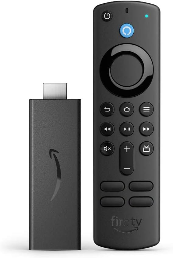 Certified Refurbished Fire TV Stick with Alexa Voice Remote (includes TV controls), HD streaming device