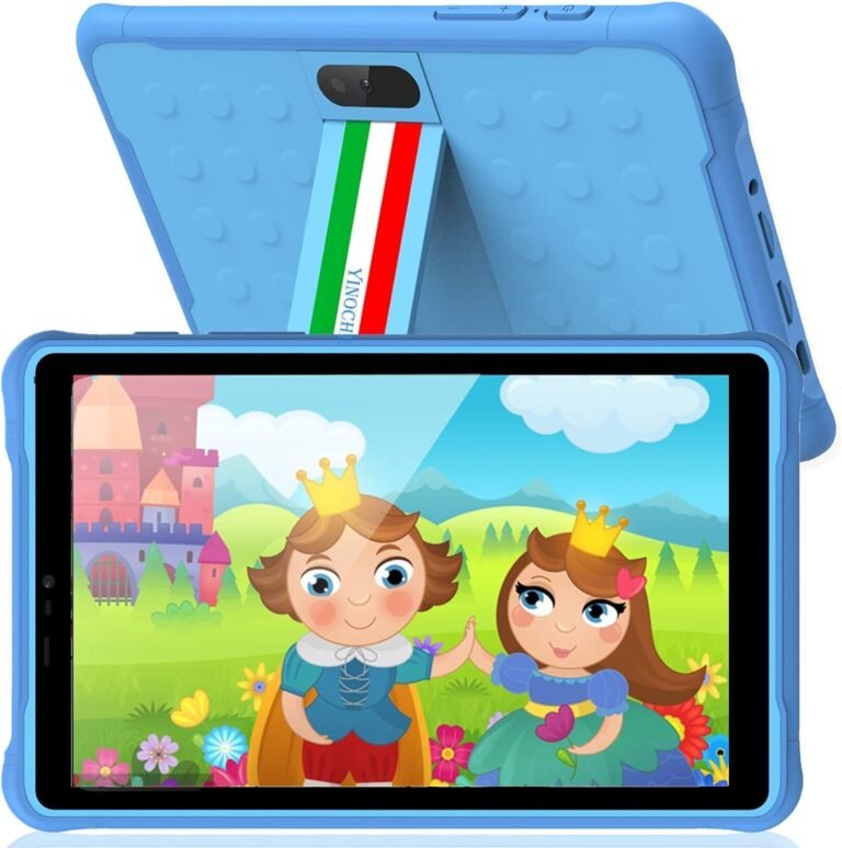 YINOCHE Kids Tablet 8-inch Review: Parental Controls, Educational Content, and Screen Durability