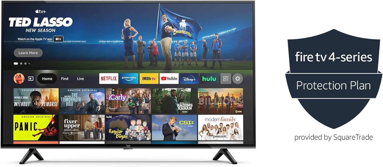 Amazon Fire TV 55" 4-Series 4K UHD smart TV with 4-Year Protection Plan