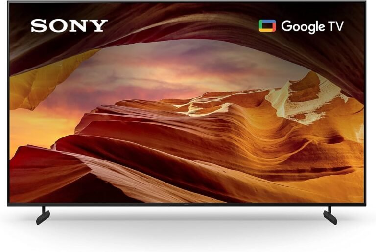 Sony 75-Inch 4K Ultra HD TV X77L Series: A Comprehensive Guide to Smart Home Entertainment