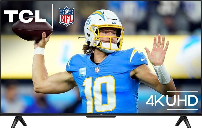 TCL 43-Inch 4K Smart TV with Google TV: HDR, Dolby Atmos, and Alexa Compatibility