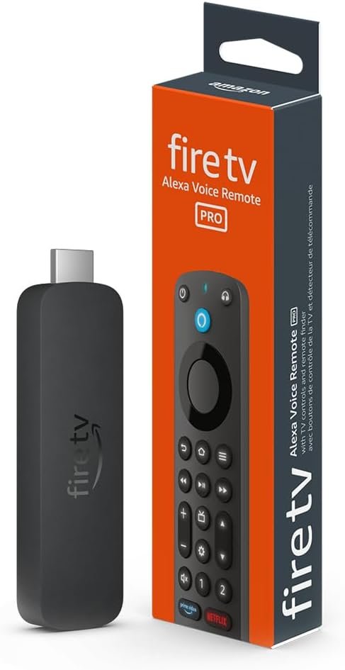 Amazon Fire TV Stick 4K with Alexa Voice Remote Pro