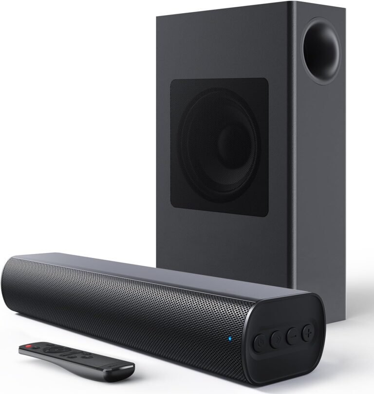 Sound Bar for TV with 100W Subwoofer: A Comprehensive Guide to the Bluedee 2.1ch System