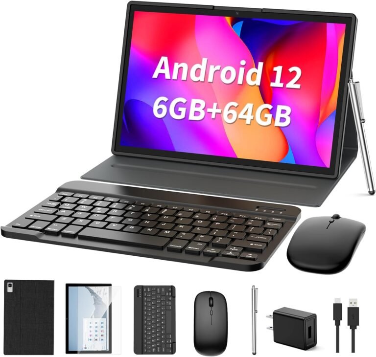 2026 Android Tablet Review: 10-Inch 2-in-1 with Keyboard, Stylus, and Expandable Storage