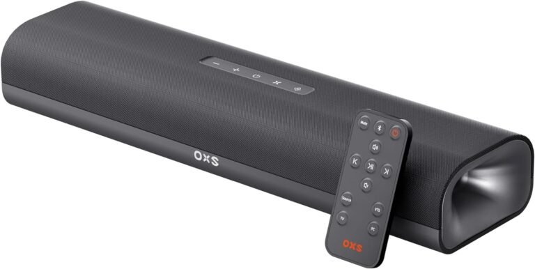 OXS Thunder Lite PC Gaming Soundbar Review: A Budget-Friendly Upgrade for Home Audio Enthusiasts
