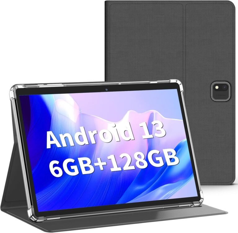 Android 13 Tablet Review: 10.1 Inch HD Touch Screen with 6GB RAM and Expandable Storage