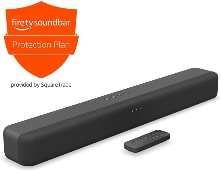 Amazon Fire TV Soundbar with 2-Year Warranty: Enhanced Audio for Smart Home Users