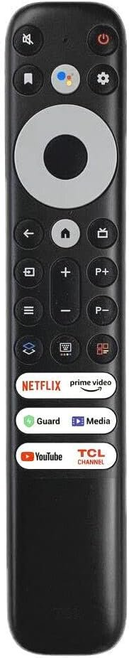 Replacement Voice TV Remote Control Controller for TCL 58S470G 58", 65S470G 65", 70S470G 70" S4 Class 4K UHD HDR LED Smart TV