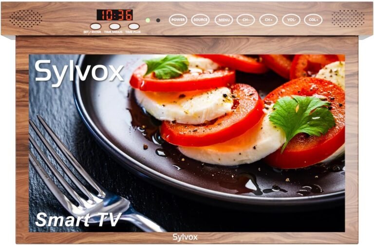 SYLVOX 15.6″ Under Cabinet Smart TV Review: Space-Saving Design for Kitchen, Bedroom, and RV Use