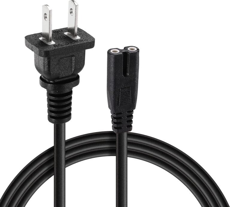 10FT Universal TV Power Cord for Amazon Fire TV, Samsung, LG, and Smart TVs (2026)