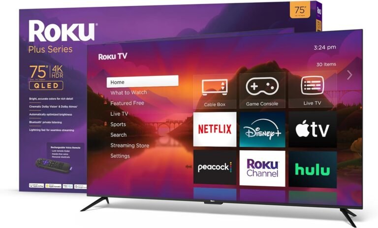 Roku Smart TV Review: 75-Inch QLED 4K Streaming Experience for 2026