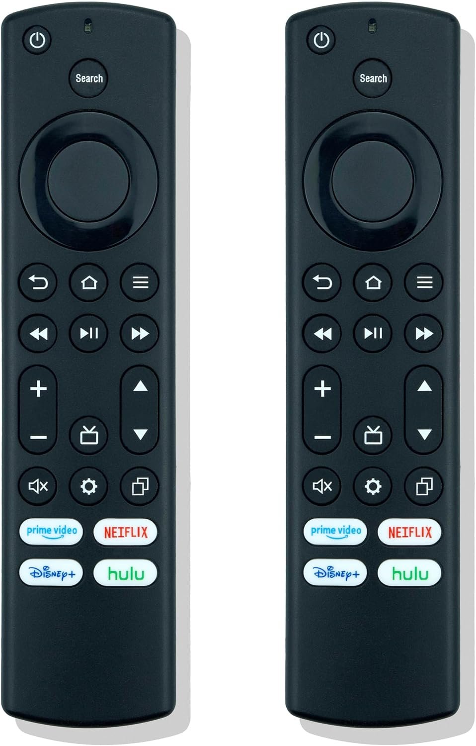 Pack of 2 - Replacement Remote for Insignia, Toshiba or Pioneer Smart TVs, Requires Compatible Fire Smart TV