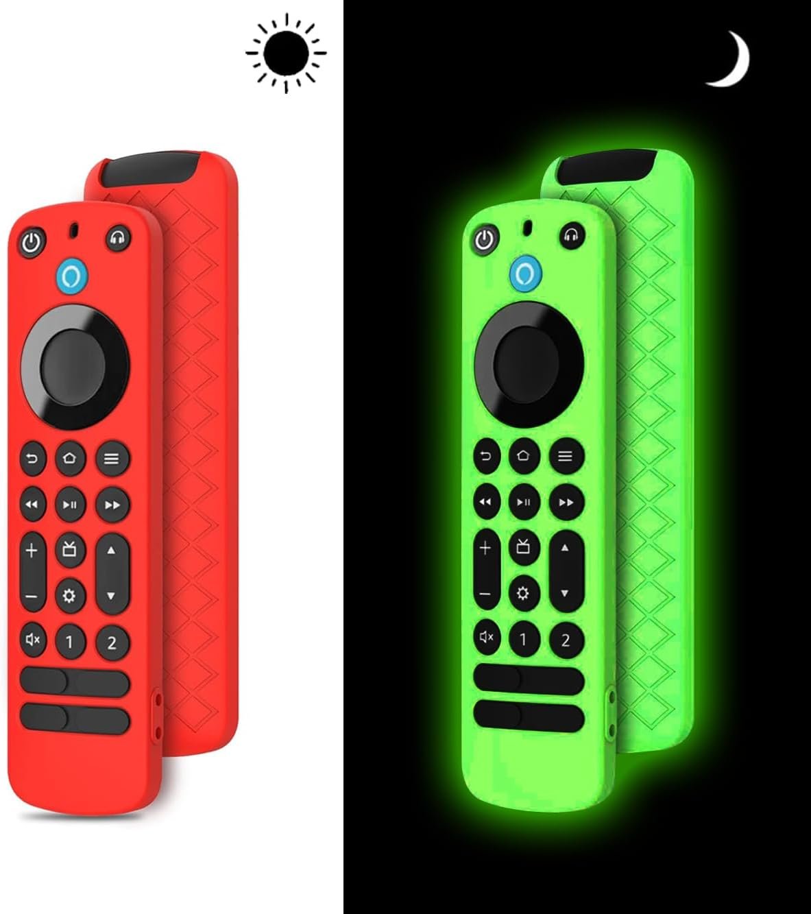 Pro Remote Case Silicone Remote Cover Compatible with Firestick Pro 4K Voice Remote Silicone Sleeve