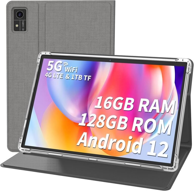10.1-Inch Android 12 Tablet Review: 1TB Storage, 8000mAh Battery, and Dual Camera for 2026