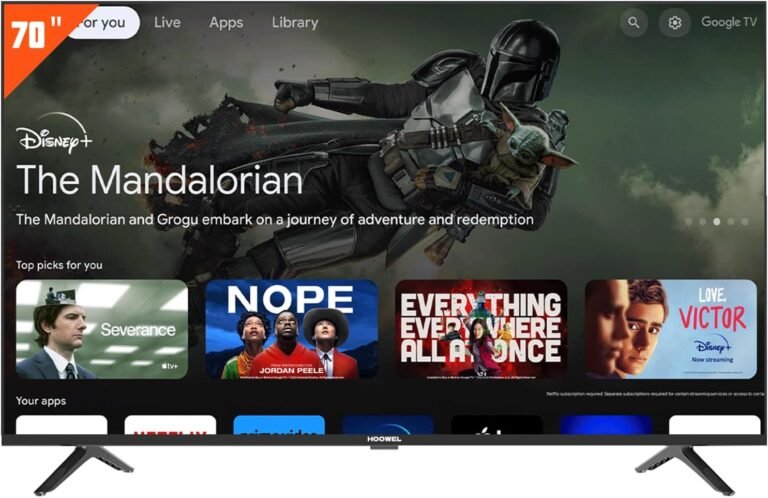 70-Inch 4K Smart TV with Google TV and Chromecast: A Comprehensive Review for 2026