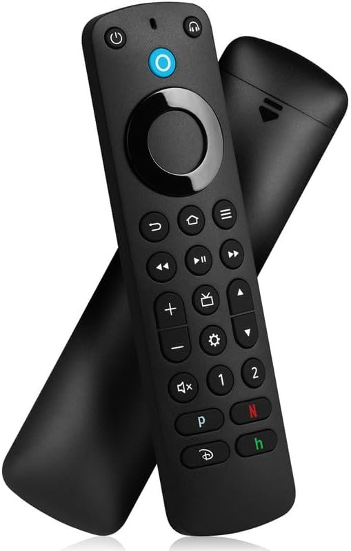 Replacement Remote Voice Pro Remote Fit for Fire AMZ Smart TVs Cube (1st/2nd/3rd Gen), Smart TV Stick 4K/4K Max (1st/2nd Gen), Smart TV Stick (2nd/3rd Gen)