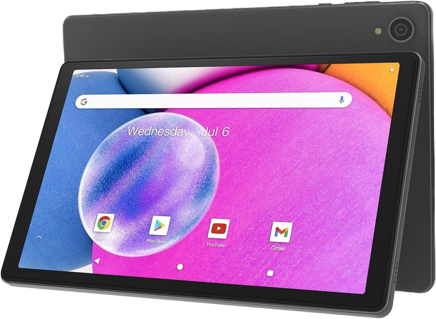 10.1" Tablet, 2024 Latest Android 13 with Octa-core Processor, 8GB&64GB Storage(Expand to 128GB), Dual Camera 5+13MP,G-sensor, WiFi 6&Bth 5.0, HD IPS Touchscreen, 5000mAh Battery(Gray)