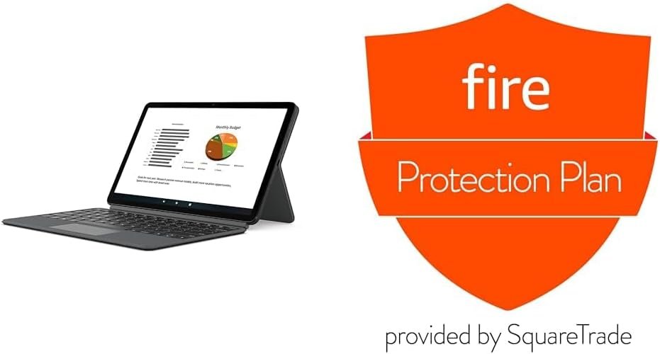 Fire Max 11 Keyboard Case + 2-Year Protection Plan