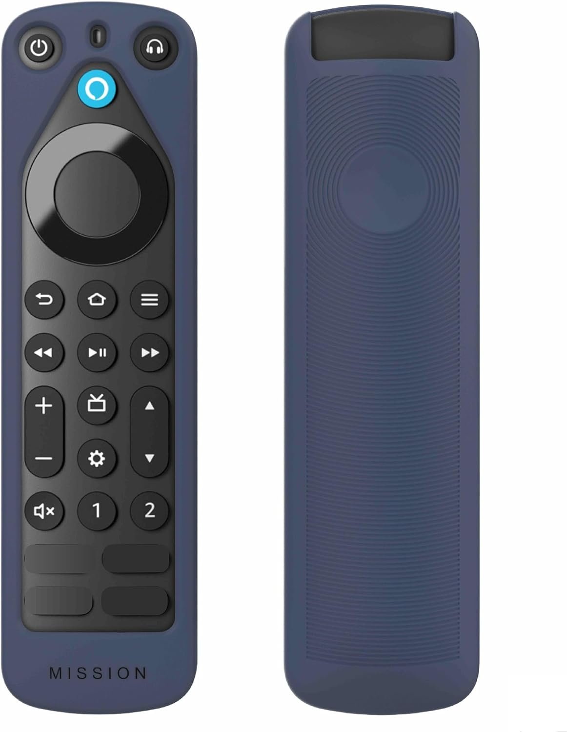 Amazon Alexa Voice Remote Pro Bundle: Includes, Amazon Alexa Voice Remote Pro | Black, and Made for Amazon Remote Cover Case | Dark Blue