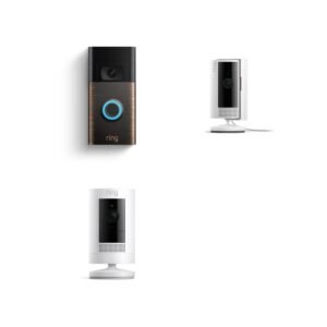 Ring Video Doorbell & Camera Bundle: Advanced Home Security Kit