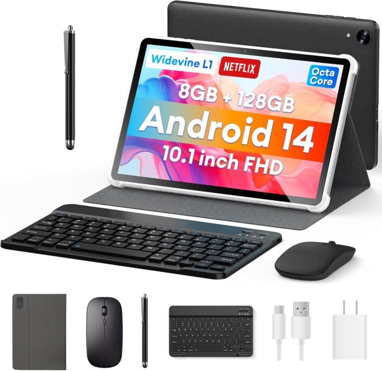 Headwolf W5 10.1-Inch Android 14 Tablet Review: A Budget-Friendly 2-in-1 with Essential Features