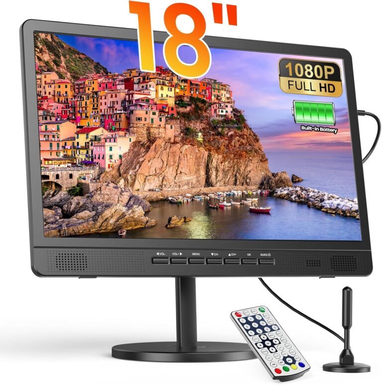 Desobry 18.5″ Portable TV Review: A Versatile Outdoor Entertainment Solution