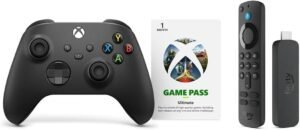 Amazon Fire TV Stick 4K with Xbox Wireless Controller – Ultimate Entertainment Bundle