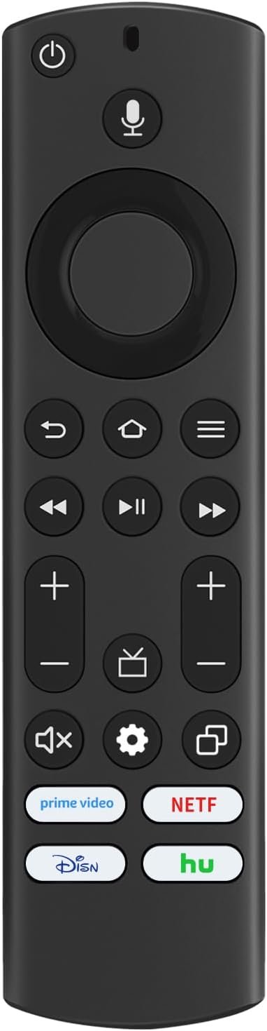 Replacement Voice Remote for Insignia, Toshiba for Pioneer Smart TVs, compatible for Fire Smart TVs