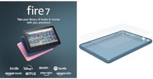 Fire 7 Tablet + Clear Case Bundle Review – Entertainment & Productivity on the Go